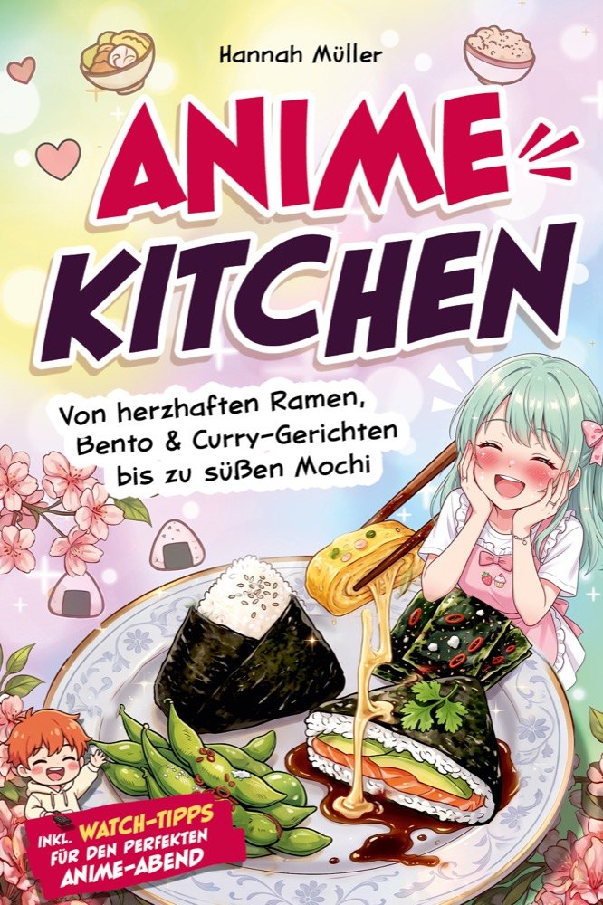 Cover: Anime Kitchen – Von herzhaften Ramen, Bento & Curry-Gerichten bis zu süßen Mochi